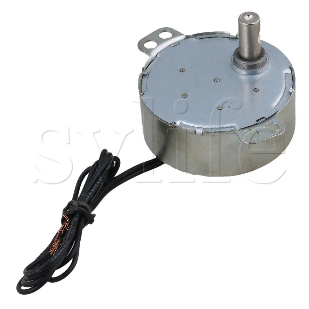 Synchronous gear motor 220v 4w 5/6 rpm